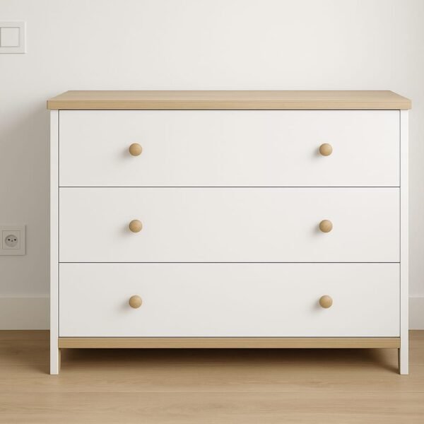 Home cómoda de tres cajones